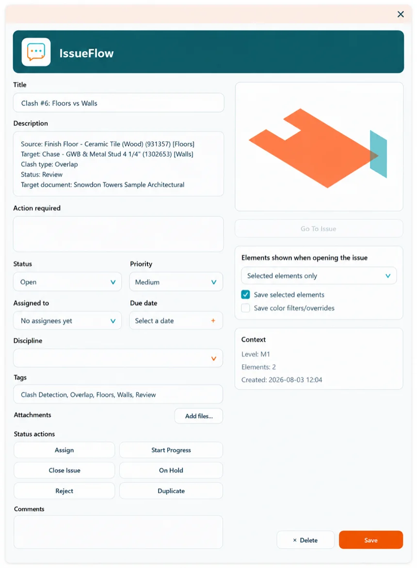 HeroFlow IssueFlow issue detail